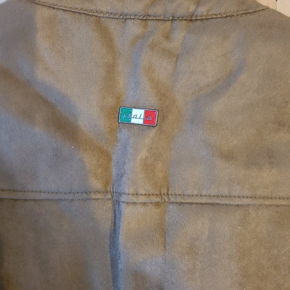 NWT Women's Tan Faux Suede Jacket in XL - Picture 8 of 8